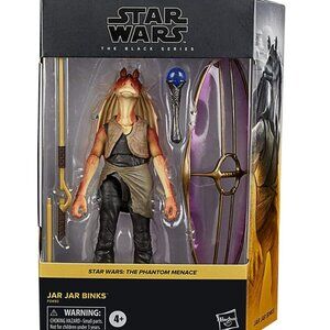 Star Wars The Black Series Jar Jar Binks 6": The Phantom Menace Action Figure